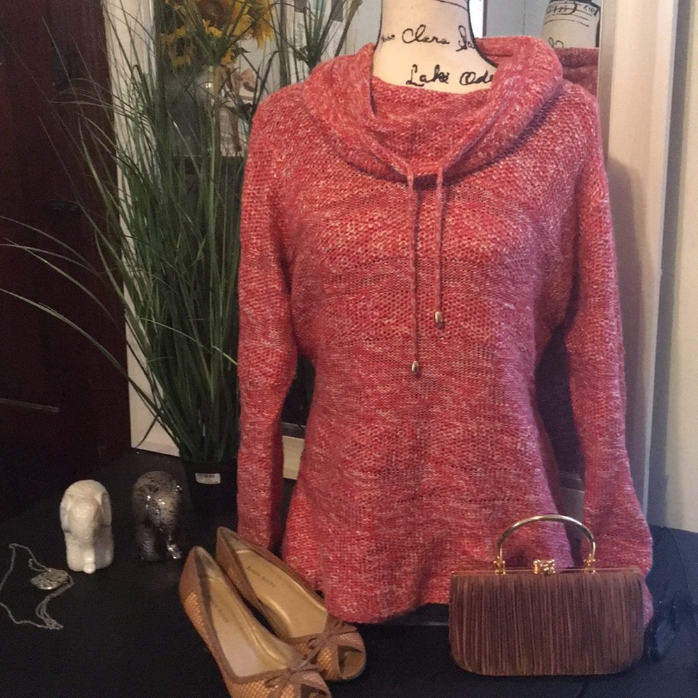 Jones New York Woman Cowl Neck Sweater